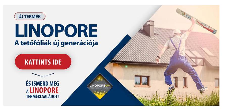 Linopore tetőfólia